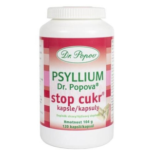 Psyllium Stop Cukor 120 kapsúl Dr.Popov