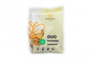 Sušienky DUO kokosky kakaové 150g Natural Jihlava