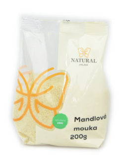 Múka mandľová jemne mletá 200g Natural Jihlava