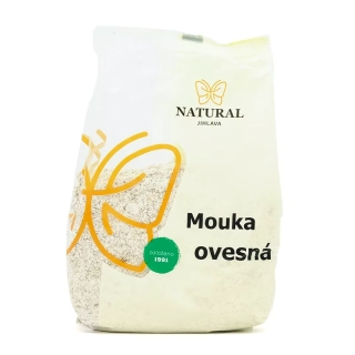 Múka ovsená celozrnná 300g Natural Jihlava