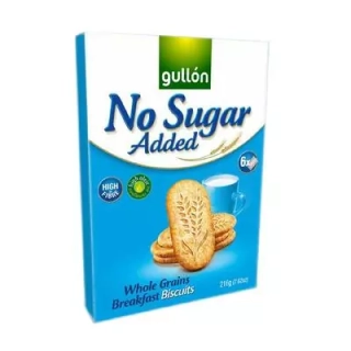 Celozrnné sušienky Breakfast, bez prídavku cukru 216g Gullón