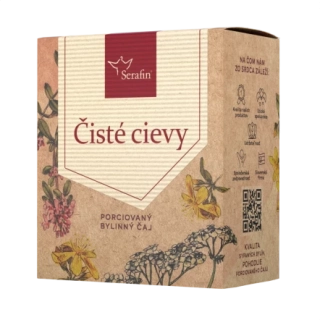 Čisté cievy – porciovaný čaj 37,5g Serafin
