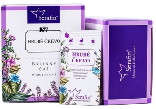 Hrubé črevo - bylinný čaj porciovaný 15x2,5g Serafin