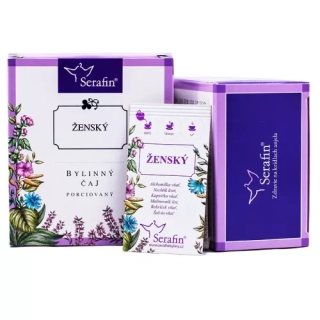 Ženský – bylinný čaj porciovaný 37,5g SERAFIN