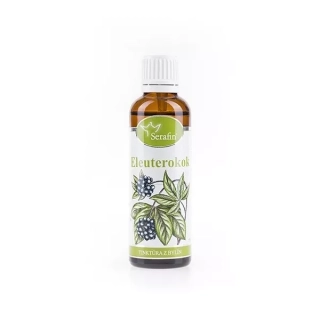 Eleuterokok tinktúra z bylín 50ml Serafin