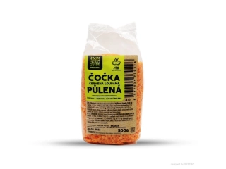 Šošovica červená polená, lúpaná, 500g Provita