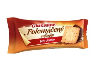 Glutaline polomáčané sušienky 80g D.line