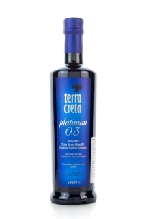 Extra panenský olivový olej ESTATE Platinum 0,3% 500ml Terra Creta