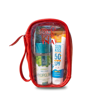 Prírodný Opaľovací Krém na Tvár a Telo SPF 50+ 100ml +  Organická voda z medovky – Hydrolina Ina Essentials