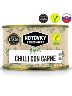 Chilli con carne Vegan 400g Hotovky z plechovky