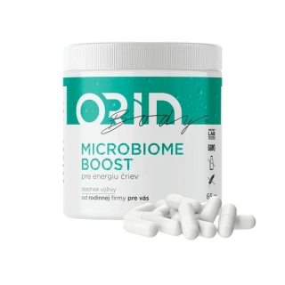 Microbiome Boost pre energiu čriev 90 kapsúl Orin