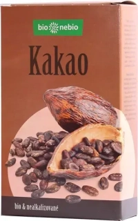 Bio kakaový prášok odtučnený pražený 150g Bionebio