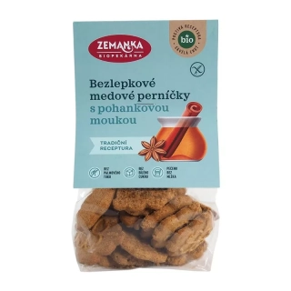 Bezlepkové Perníčky pohánkové 100g BIO Zemanka