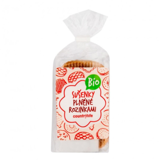 Sušienky plnené hrozienkami 200g BIO COUNTRY LIFE