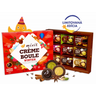 Vianočná Bouleniéra – Degustačná sada Crème boulí 270g Mixit