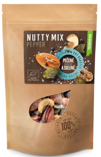 Orechový mix pečený-korenie a soľ 100g BIO NATURIQ