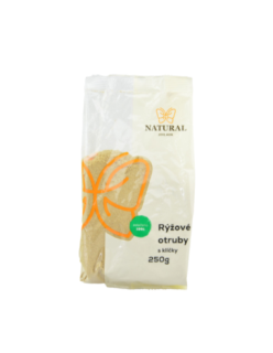 Otruby ryžové s klíčkami 250g Natural Jihlava