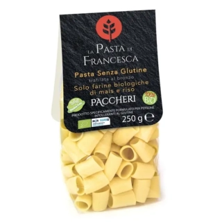 Talianske cestoviny Paccheri bez lepku 250g La Pasta di Francesca