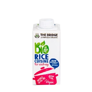 Ryžová alternatíva smotany na varenie BIO 200ml The Bridge