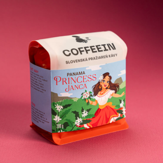 PANAMA Princess Janca - stredné praženie 200g Coffeein