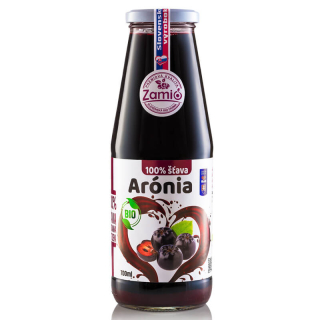 100% ovocná šťava Bio Arónia 700ml Zamio