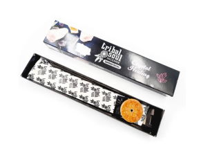 Duchovné vonné tyčinky a keramický držiak- Kryštáľové liečenie 1 balenie Tribal Soul