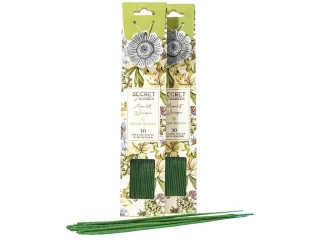 Secret garden vonné tyčinky + kovový držiak Night Bloom 30ks Arome