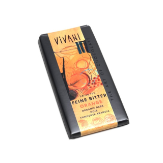 Čokoláda horká pomarančová 100g BIO Vivan