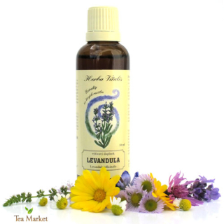 Tinktúra, kvapky (macerát) z byliny Levanduľa lekárska 50ml Heba Vitalis