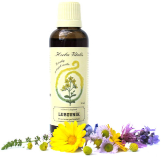 Tinktúra, kvapky (macerát) z byliny Ľubovník bodkovaný 50ml Herba Vitalis