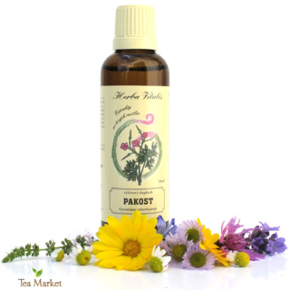 Tinktúra, kvapky (macerát) z byliny Pakost smradľavý 50ml Herba Vitalis