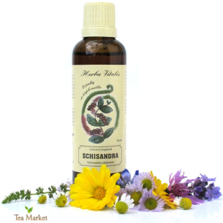 Tinktúra, kvapky (macerát) z byliny Schisandra chinensis 50ml Herba Vitalis