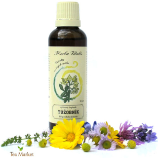 Tinktúra, kvapky (macerát) z byliny Túžobník brestový 50ml Herba Vitalis