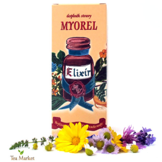 Tinktúra, kvapky (macerát) z bylín Myorel elixír 50ml Herba Vitalis