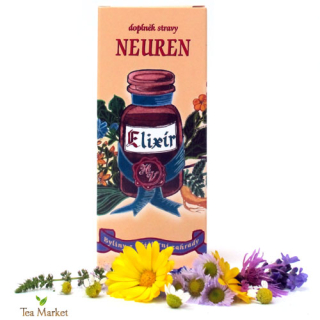 Tinktúra, kvapky (macerát) z bylín Neuren elixír 50ml Herba Vitalis
