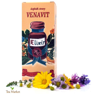 Tinktúra, kvapky (macerát) z bylín Venavit elixír 50ml Herba Vitalis