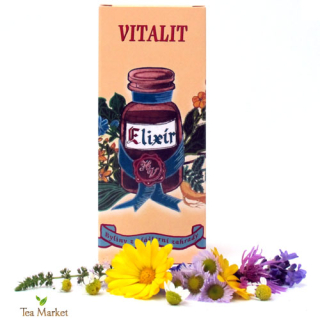 Tinktúra, kvapky (macerát) z bylín Vitalit elixírTinktúra, kvapky (macerát) z bylín Vitalit elixír 50ml Herba Vitalis