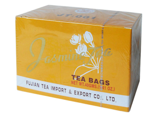 azmínový čaj porciovaný 20x2g, zelený čaj s jazmínom Tea Bags