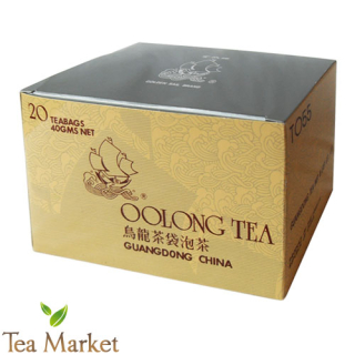 Polofermentovaný čaj Oolong porciovaný 20x2g Tea Market