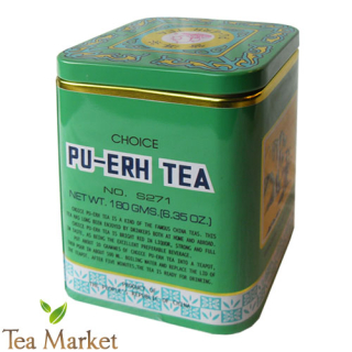 Choice Pu Erh Tea 180g - postfermentovaný zrejúci čierny čaj Tea Market