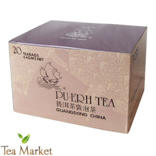Pu erh Tea Bags – Postfermentovaný čaj Pu erh porciovaný 20x2g Tea Market
