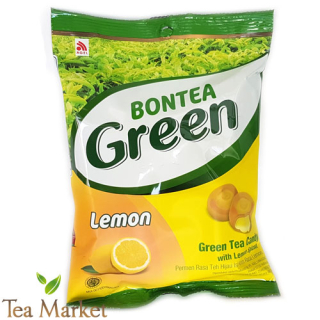 Cukríky so zeleným čajom a citrónom 135g Bontea Green