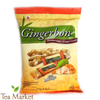 Zázvorové cukríky s príchuťou manga 125g Gingerbon