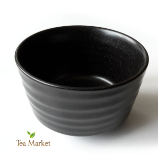 Chawan originálna šálka na čaj Matcha, čierna 1ks Tea Market