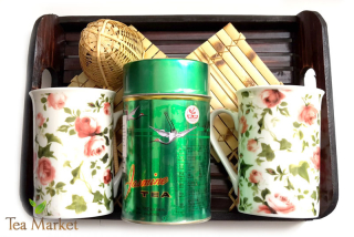 Darčeková sada s čajom "Ružový jazmín" 1ks Tea Market
