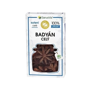 Badyán celý bio 14g SanusVia